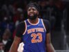尼克隊中鋒米切爾羅賓遜(Mitchell Robinson)似乎對在川普總統面前打第三場比賽感到憤怒。