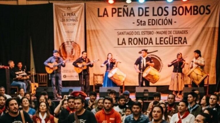 第五屆 La Peña de los Bombos 將參加聖地亞哥德爾埃斯特羅 473 週年慶祝活動