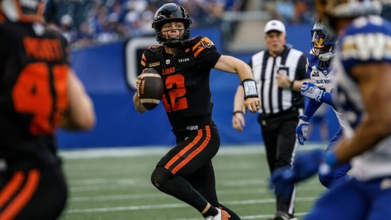 CFL West 前瞻：獅隊明星四分衛內森洛克 (Nathan Rourke) 能否奪得首個格雷杯冠軍？