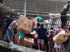 委內瑞拉地震後的搶劫:他們趁災搶劫受損企業