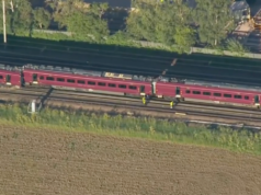 英國貝德福德附近兩列火車相撞,影片顯示受害者血跡斑斑。