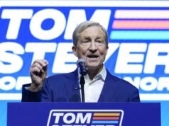 湯姆·斯泰爾 (Tom Steyer) 2.16 億美元競選加州州長為何失敗