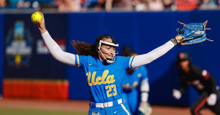 加州大學洛杉磯分校壘球隊被 WCWS 淘汰 作者：Kaitlyn Terry，德州理工大學