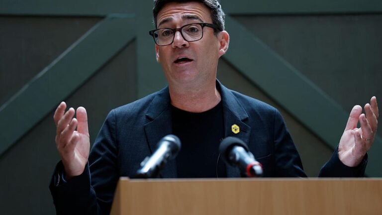 ‘不。 10 North’：英格蘭下一任首相安迪·伯納姆制定權力下放計劃